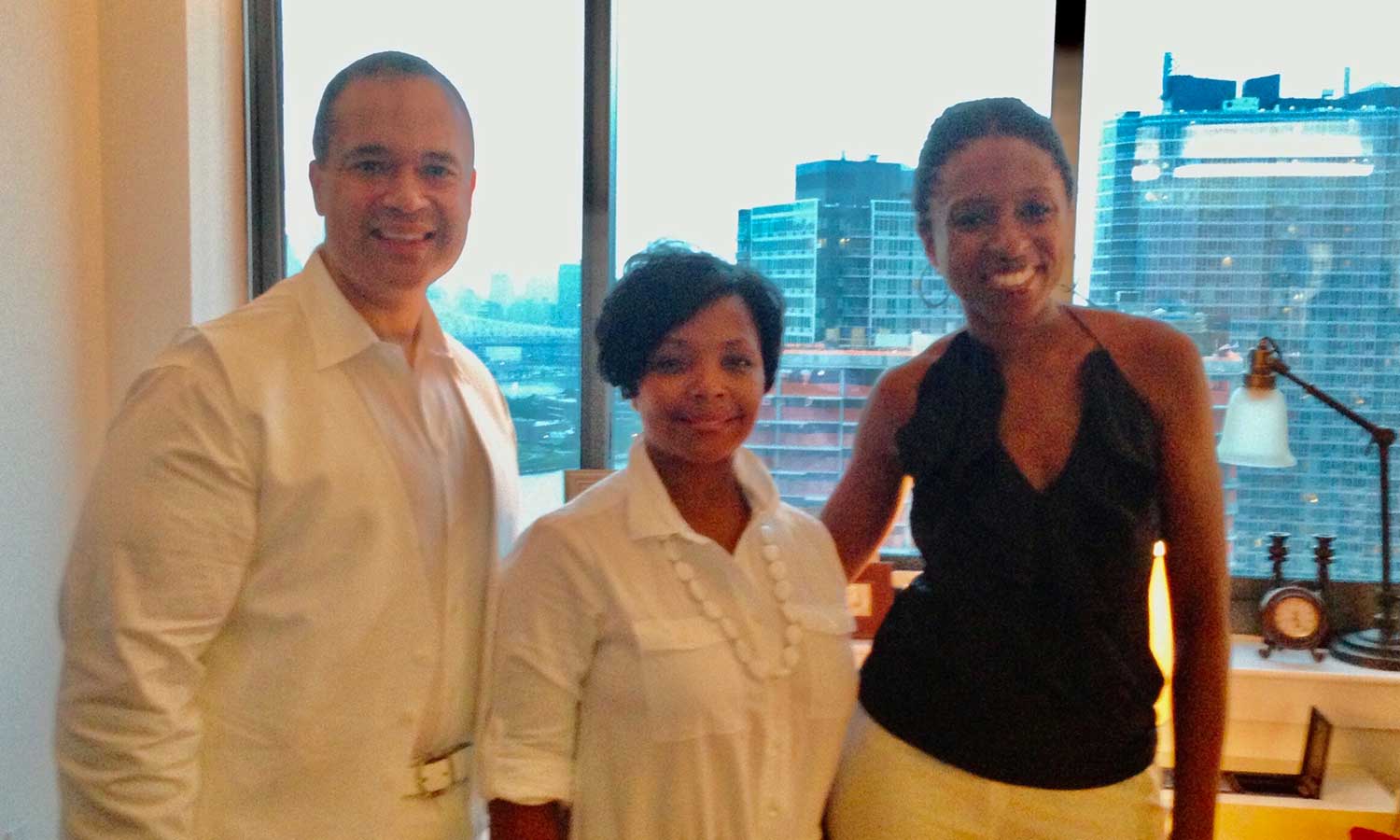 Drs. David Brown, Tamekia Wakefield, and Sydney Butts (left to right)